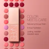 NARS AFTERGLOW LIQUID BLUSH - Румяна в жидкой форме, придающие коже сияющий вид, 7 мл, оттенок INSATIABLE — фото 7