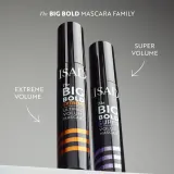 IsaDora The Big Bold Extreme Ultimate Volume Mascara - Тушь для ресниц, придающая ресницам экстремальный объем и интенсивный черный цвет, 14 мл, оттенок 15 Extreme Black — фото 6