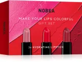 NOBEA Beauty Pleasure NOBEA Make Your Lips Colorful Gift Set - набор помад в подарочном издании, 3 г — фото 2