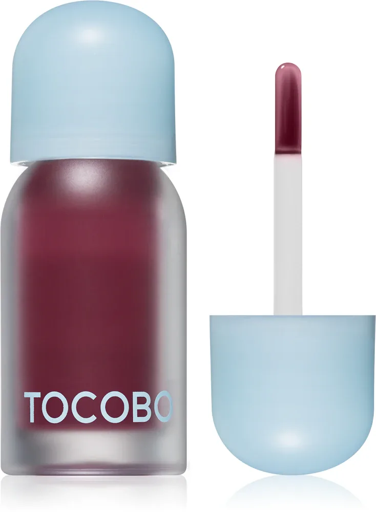 TOCOBO Juicy Berry Plumping Lip Oil - Тонизирующее масло для губ с эффектом увеличения, 4 г, оттенок 02 Berry Brandy