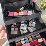 ZMILE COSMETICS Beauty Case Velvety - Косметический чемоданчик Dark Grey Dark Grey — фото 8