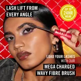 Rimmel Thrill Seeker Mega Lift - Тушь для увеличения объема ресниц, 10 мл, оттенок 002 Black Brown — фото 8