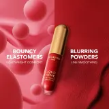 Bourjois Cloud Crème Velvet Matte - Матовая жидкая помада с интенсивным матовым эффектом, 3.1 мл, оттенок 01 Rose Bonbon — фото 8