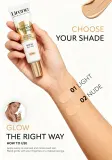 Lirene Derma Pigment Control Covering BB Cream SPF 50 - Осветляющий BB-крем против пигментации, 30 мл, оттенок 01 Light — фото 4