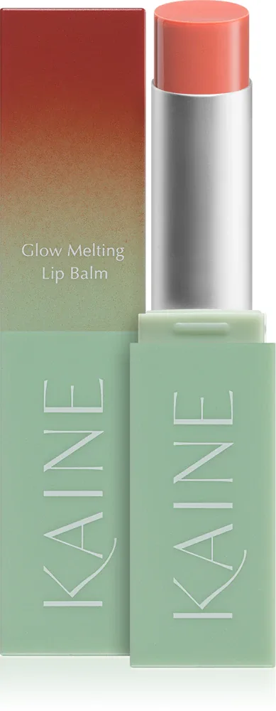 KAINE Glow Melting Lip Balm - Увлажняющий бальзам для губ с регенерирующим действием, 3.7 г, оттенок #03 Warm Apricot