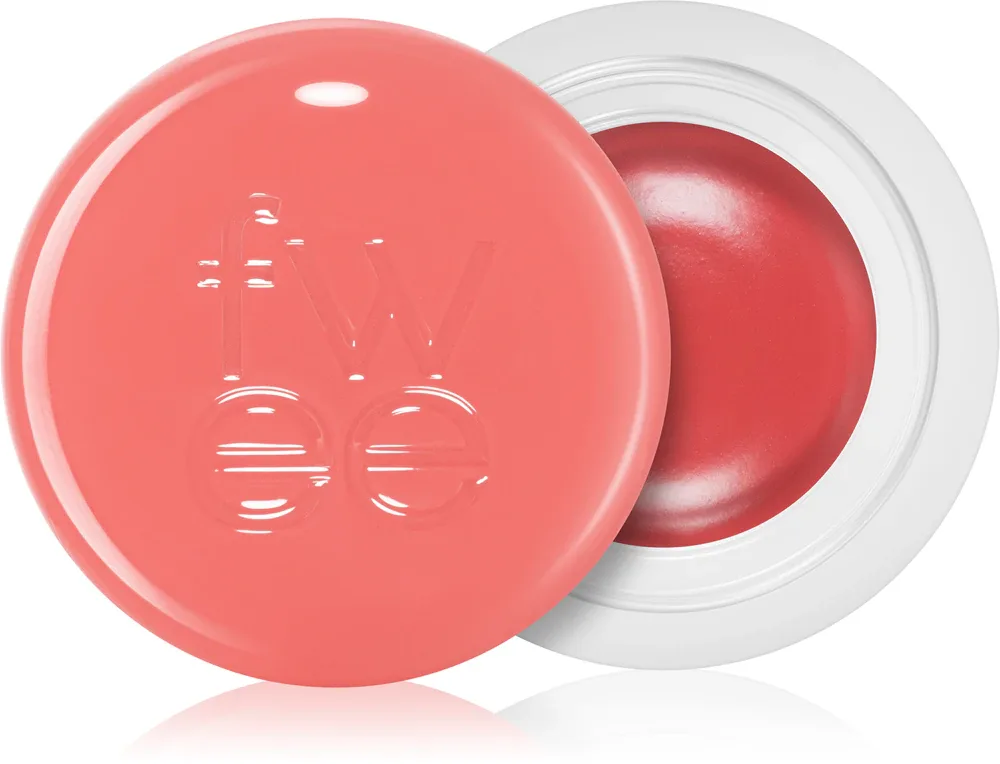 fwee Lip&Cheek Blurry Pudding Pot - Тонирующий бальзам для губ и щек, 5 г, оттенок CR04 Seventeen (Bestie Moment)