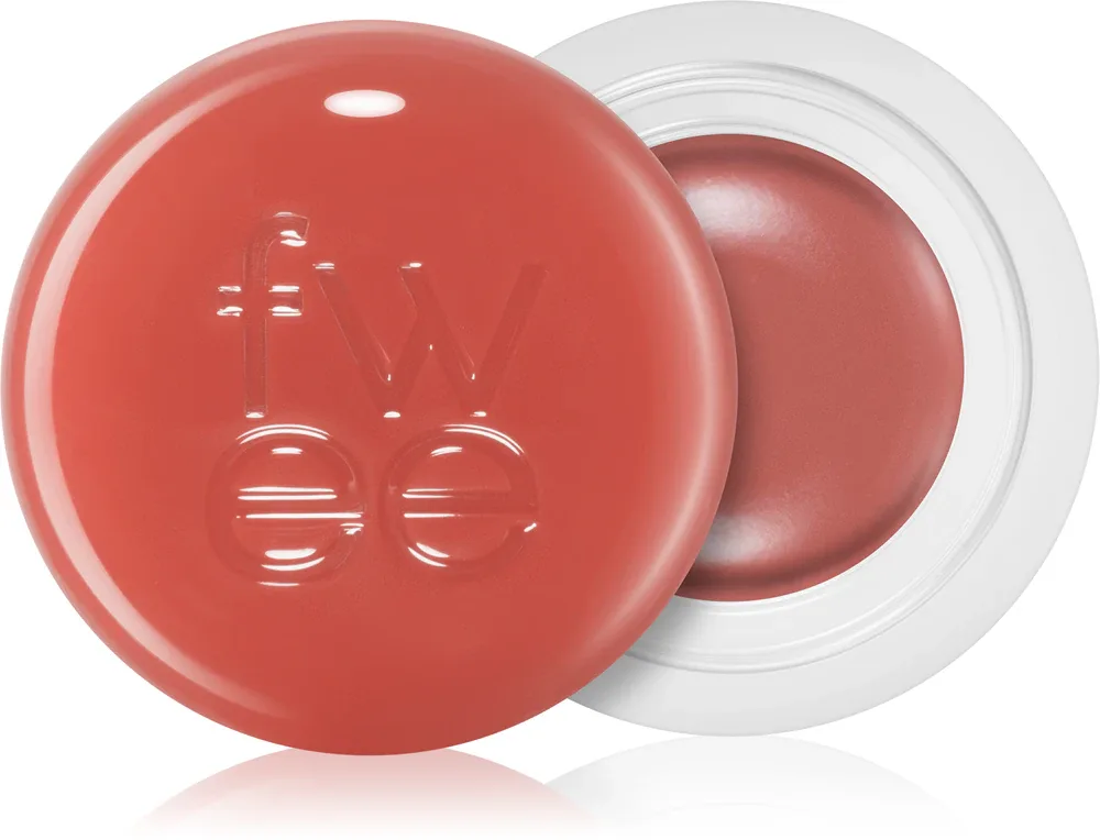 fwee Lip&Cheek Blurry Pudding Pot - Тонирующий бальзам для губ и щек, 5 г, оттенок RS01 Feel´n (Faded Moment)