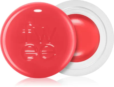 fwee Lip&Cheek Blurry Pudding Pot - Тонирующий бальзам для губ и щек, 5 г, оттенок RD01 D-Day (Reddish Moment)