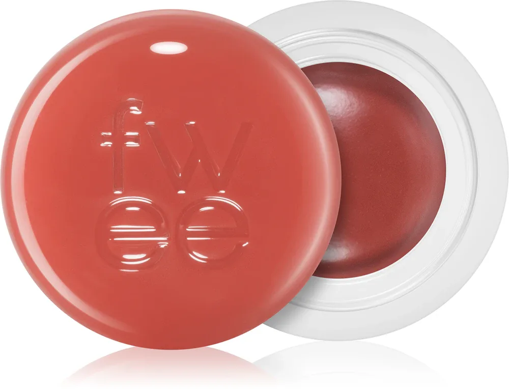 fwee Lip&Cheek Blurry Pudding Pot - Тонирующий бальзам для губ и щек, 5 г, оттенок RS02 Lyrics (Faded Moment)