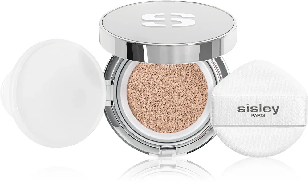Sisley Phyto-Blanc Le Cushion - Тональный крем в компакте SPF 50+, 15 г, оттенок 00C Swan