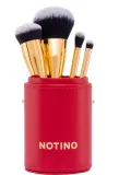 Notino Gift Set Make-up Brushes and Sponge Gift Set - набор кистей с чехлом — фото 2