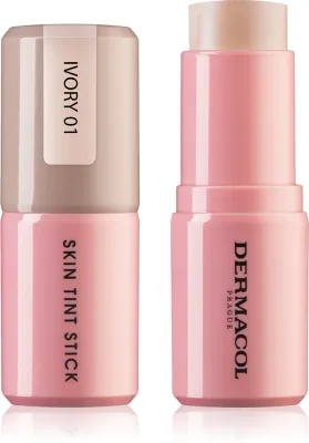Тональное средство Dermacol Beauty Stick Skin Tint стик, среднее покрытие, с маслом ши, 15 г, оттенок 01 Ivory