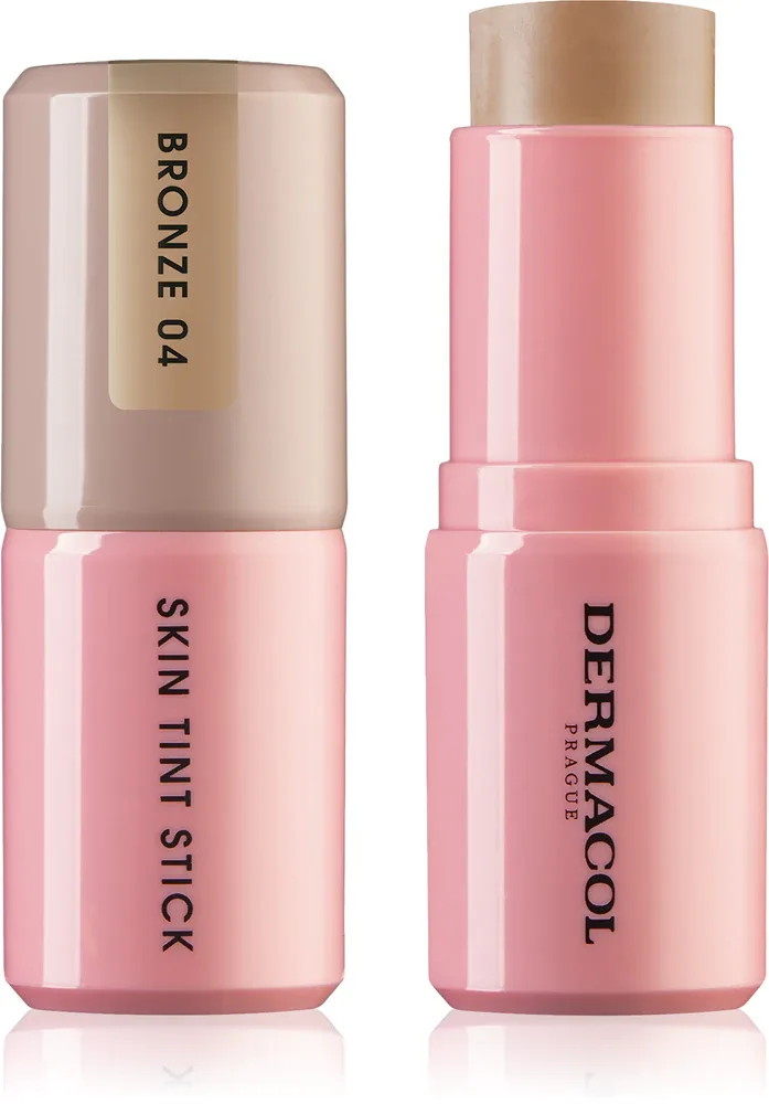 Тональное средство Dermacol Beauty Stick Skin Tint стик, среднее покрытие, с маслом ши, 15 г, оттенок 04 Bronze