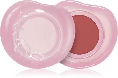 fwee Lip&Cheek Glowy Jelly Pot - Тонизирующий бальзам для губ и щек, 4 г, оттенок JS01 Rosy Glaze