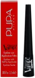 Подводка для глаз PUPA Milano Vamp! стойкая к стиранию, насыщенный цвет, оттенок 100 - Extra Black — фото 3