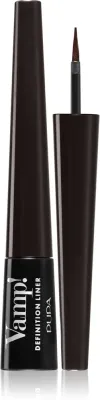 Подводка для глаз PUPA Milano Vamp! стойкая к стиранию, насыщенный цвет, оттенок 200 - Brown