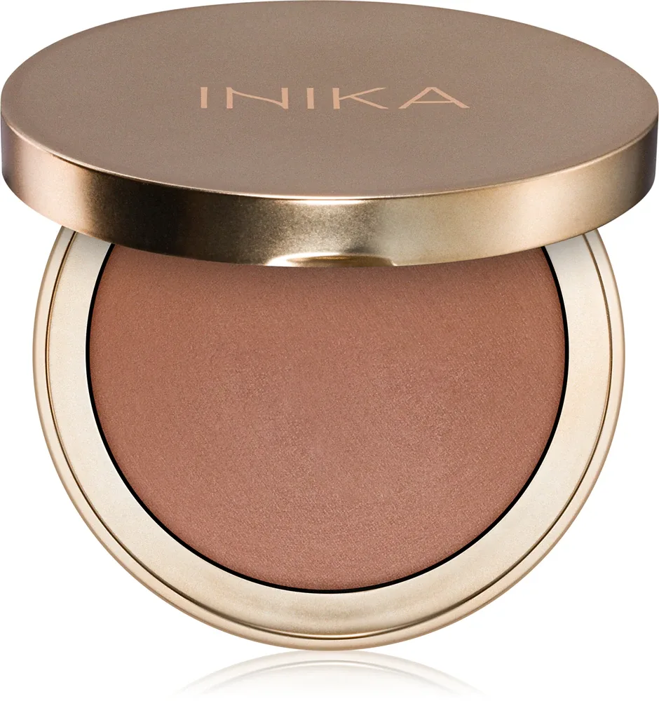 INIKA Organic Baked Bronzer - Компактная бронзирующая пудра, 8 г, оттенок Sunbeam