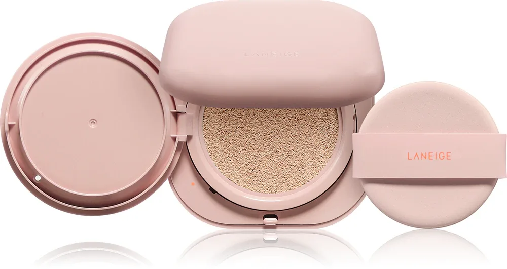 LANEIGE Neo Cushion_Glow - Рассветляющий тональный крем в компакте, 30 г, оттенок 13N1 Ivory
