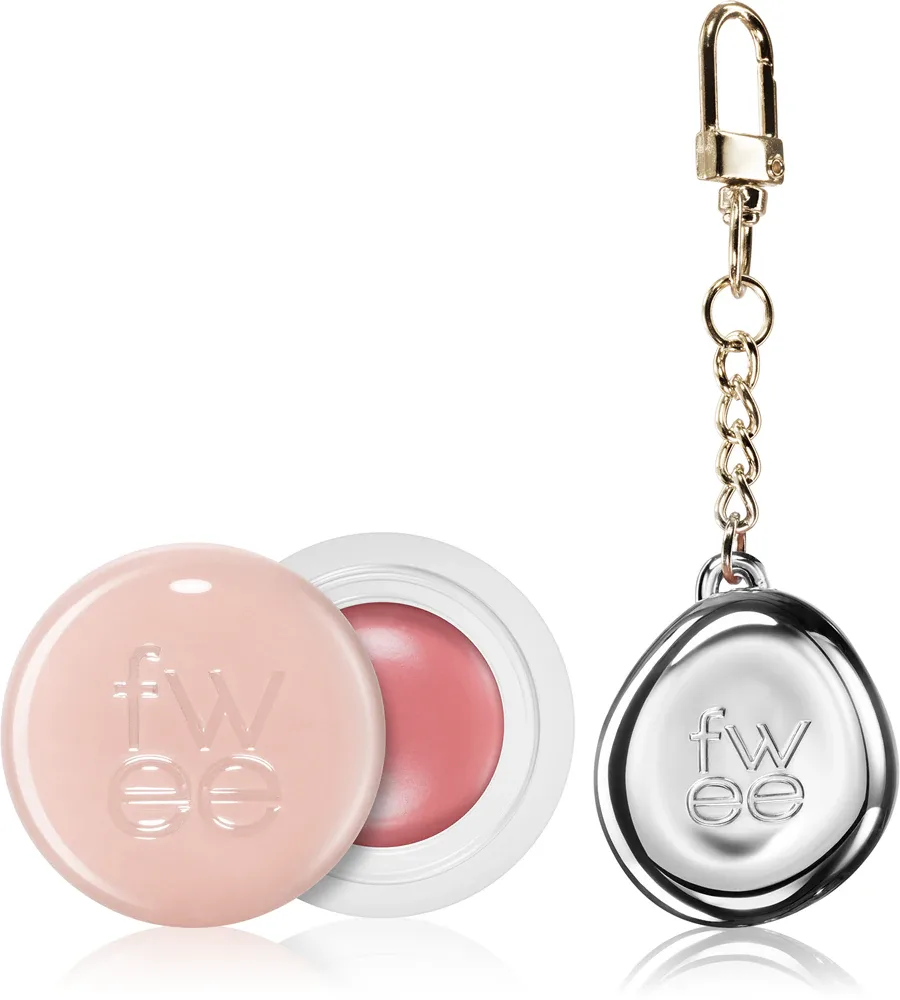 fwee Lip&Cheek Blurry Pudding Pot - Тонирующий бальзам для губ и щек + футляр, 5 г, оттенок ND03 Without (Just me Moment)