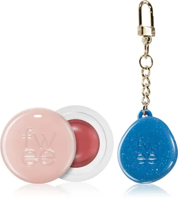 fwee Lip&Cheek Blurry Pudding Pot - Тонирующий бальзам для губ и щек + футляр, 5 г, оттенок ND04 My (Just me Moment)