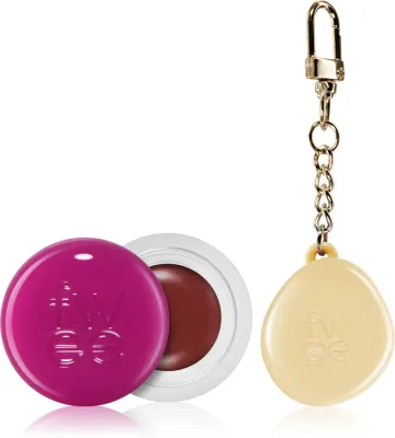 fwee Lip&Cheek Blurry Pudding Pot - Тонирующий бальзам для губ и щек + футляр, 5 г, оттенок MV01 Chill´n (Cold-hearted Moment)