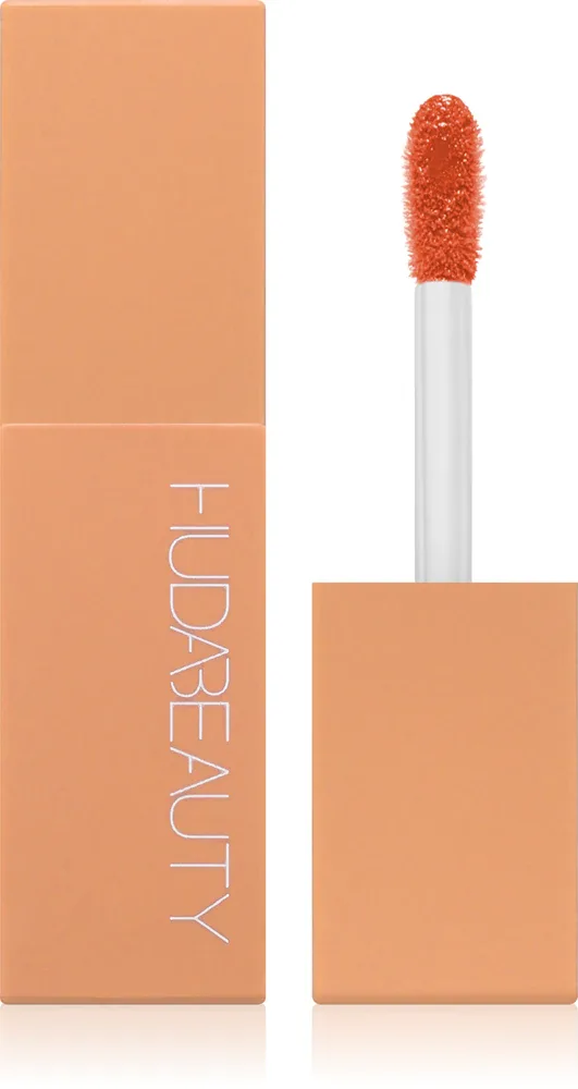 Huda Beauty Creamy Lip And Cheek Stain - Многофункциональный косметический продукт для губ и щек, 6 мл, оттенок Peachy Kiss