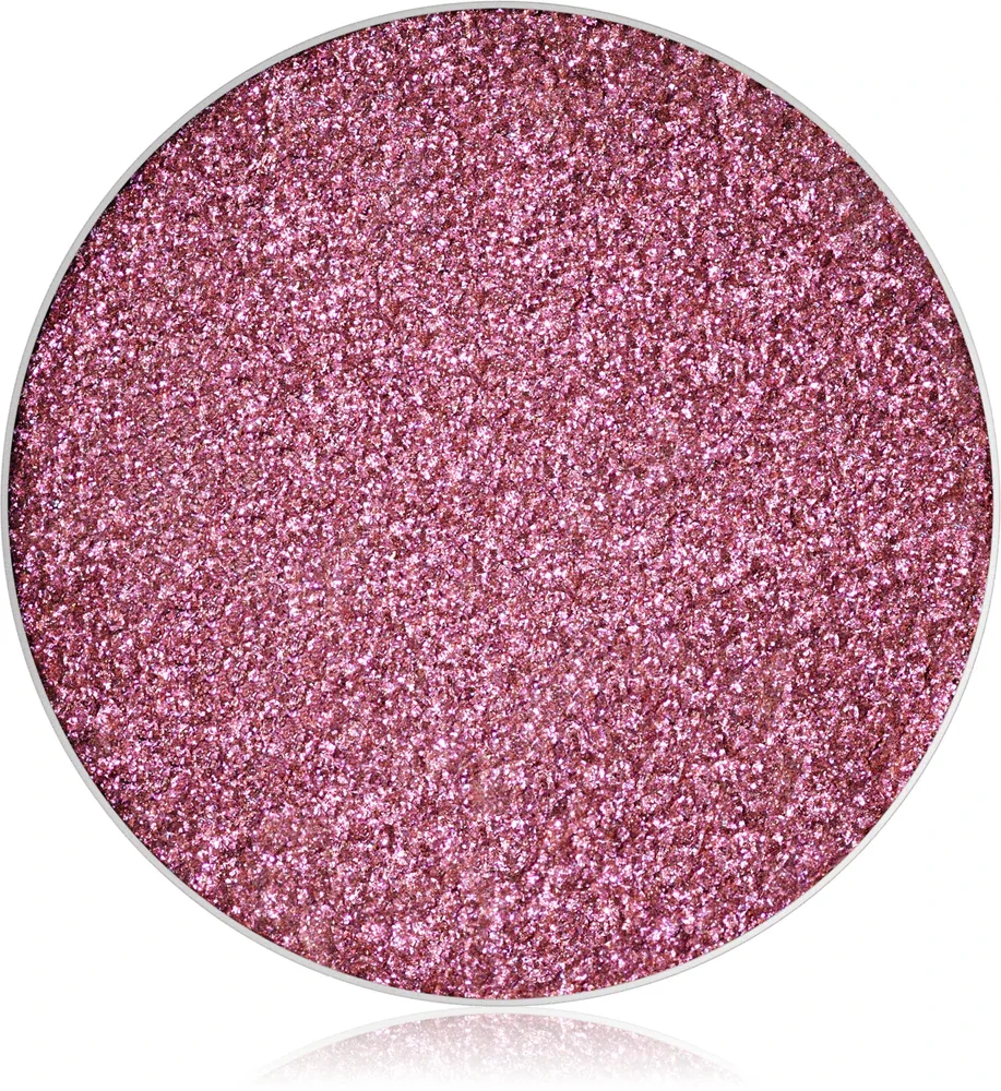 MAC Cosmetics Eye Shadow Glitter Pro Palette Refill Pan - Сияющие тени для век наполнение, 1 г, оттенок Pink Lightning