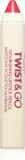 puroBIO Cosmetics Twist&Go - Питательная помада в стике, 2.9 г, оттенок Raspberry Red — фото 1