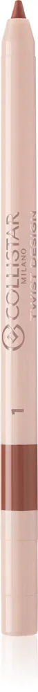 Collistar Twist Design Lip Pencil - Кремовый карандаш для глаз, 0.4 г, оттенок 1 - Naturale