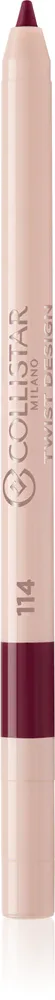 Collistar Twist Design Lip Pencil - Кремовый карандаш для глаз, 0.4 г, оттенок 114 - Warm Mauve