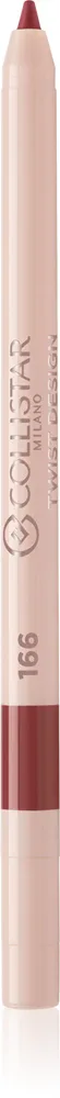Collistar Twist Design Lip Pencil - Кремовый карандаш для глаз, 0.4 г, оттенок 166 - Zaffiro Rosa
