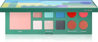 PUPA Milano Pupart S - Палетка многофункциональная для глаз и губ, 11.4 г