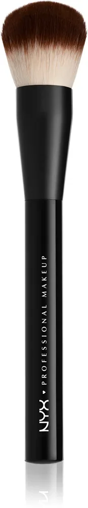Кисть для лица NYX Professional Makeup Pro Brush для кремовых и пудровых средств, с мягким ворсом, 1 шт