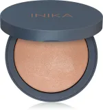 INIKA Organic Mineral Illuminisor - Пудровый компактный хайлайтер, 8 г, оттенок Dewdrop — фото 1