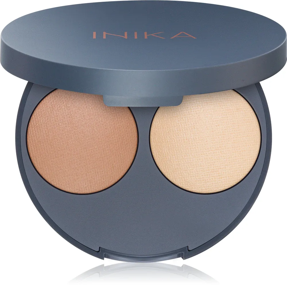 Бронзер для лица INIKA Organic Contour Duo для контурирования, минеральный, 5 г