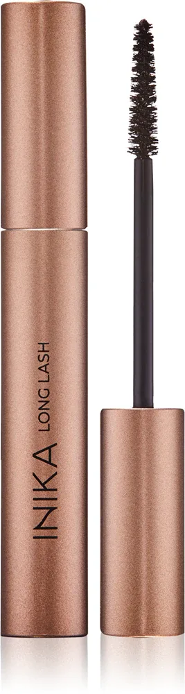 INIKA Organic Long Lash Mascara - Тушь удлиняющая ресницы, 8 мл, оттенок Brown
