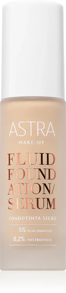Astra Make-up FLUID FOUNDATION SERUM - Долговременная основа под макияж, 19 мл