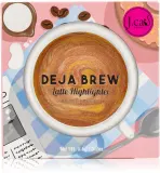 Хайлайтер для лица J.Cat Beauty Deja Brew с блестящим эффектом, для сияния кожи, 5,6 г, оттенок 101 Cafe Elevation — фото 1