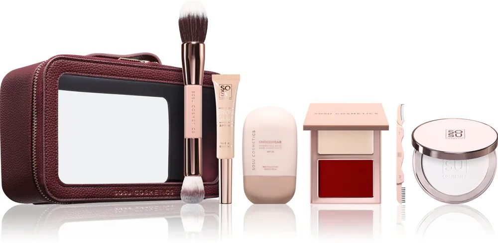 SOSU Cosmetics The Face Edit - Подарочный набор для женщин, 1 шт