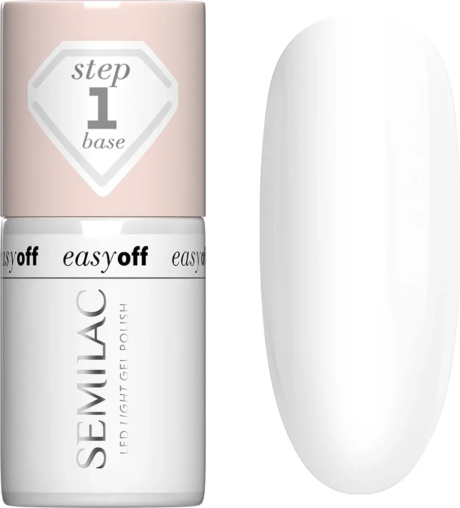 Semilac Easy Off Step 1 - Основа для гель-лака, 7 мл