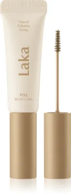 Тушь для бровей Laka Pixi Brow Cara моделирующая, со щёточкой, 8 г, оттенок 05 Ash Brown