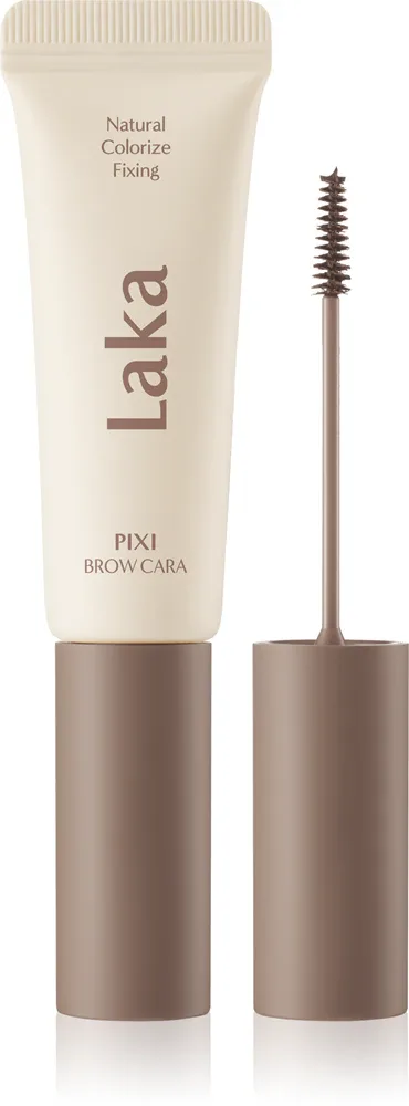 Тушь для бровей Laka Pixi Brow Cara моделирующая, со щёточкой, 8 г, оттенок 8 г