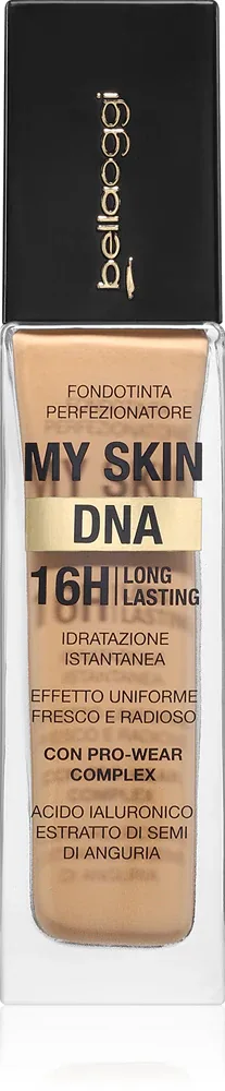 bellaoggi My Skin DNA - Увлажняющее тональное средство для идеальной кожи, 34 мл, оттенок Golden Sand