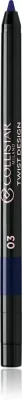 Карандаш для глаз Collistar Twist Design Eye Pencil матовый, насыщенного цвета, 0,54 г, оттенок 03 - Blu Oltremare