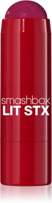 Smashbox LIT STX Blushlighter - Румяна с подсветкой в стике, 5 г, оттенок Pixel Plum