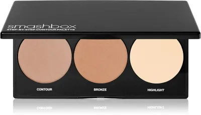 Палетка для контуринга Smashbox Step-By-Step Contour Palette несколько оттенков, пудровая текстура, бежевый, 8,68 г