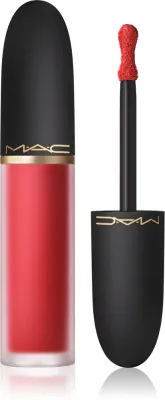 MAC Cosmetics Powder Kiss Lip + Cheek Mousse - Универсальный косметический продукт для макияжа губ и щек, 5 мл, оттенок A Little Tamed