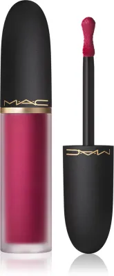 MAC Cosmetics Powder Kiss Lip + Cheek Mousse - Универсальный косметический продукт для макияжа губ и щек, 5 мл, оттенок Make It Fashun!