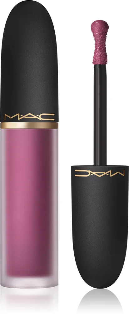 MAC Cosmetics Powder Kiss Lip + Cheek Mousse - Универсальный косметический продукт для макияжа губ и щек, 5 мл, оттенок Something Borrowed