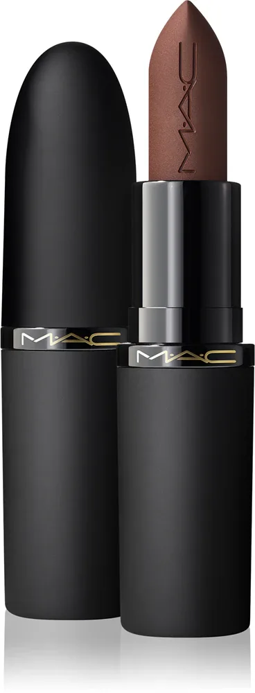 MAC Cosmetics Powder Kiss Hazy Matte - Матовая помада, 3.5 г, оттенок Chestnut